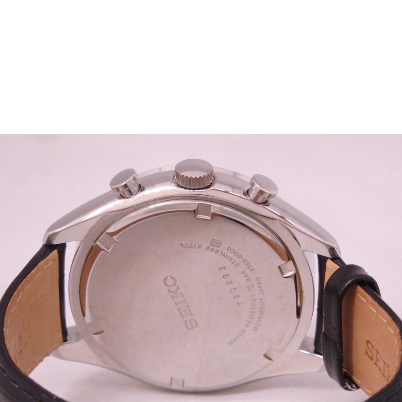 SEIKO セイコー/メンズ時計/レザー/クォーツ/8T63-00C0//790***/Aランク/76