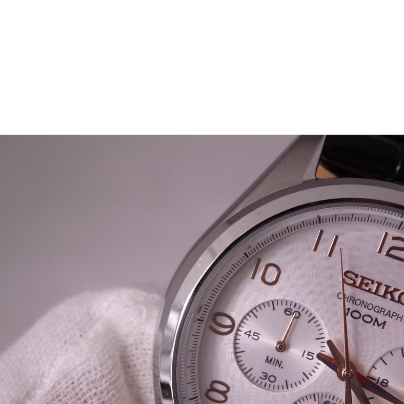 SEIKO セイコー/メンズ時計/レザー/クォーツ/8T63-00C0//790***/Aランク/76