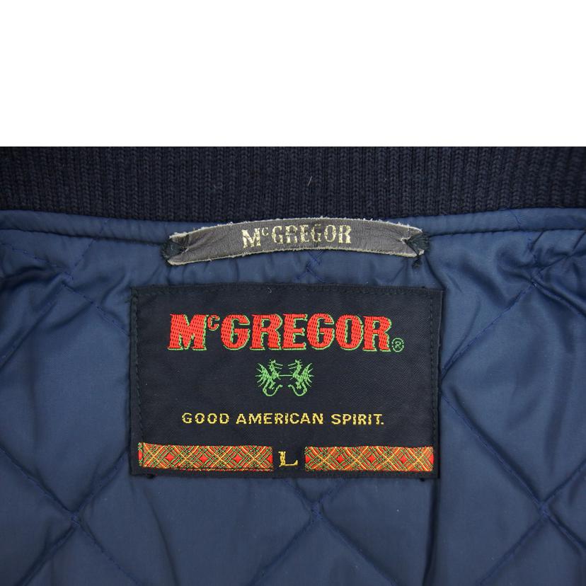 McGREGOR マクレガー/スタジャン/ウール/ネイビー/G13-5619//Bランク/04