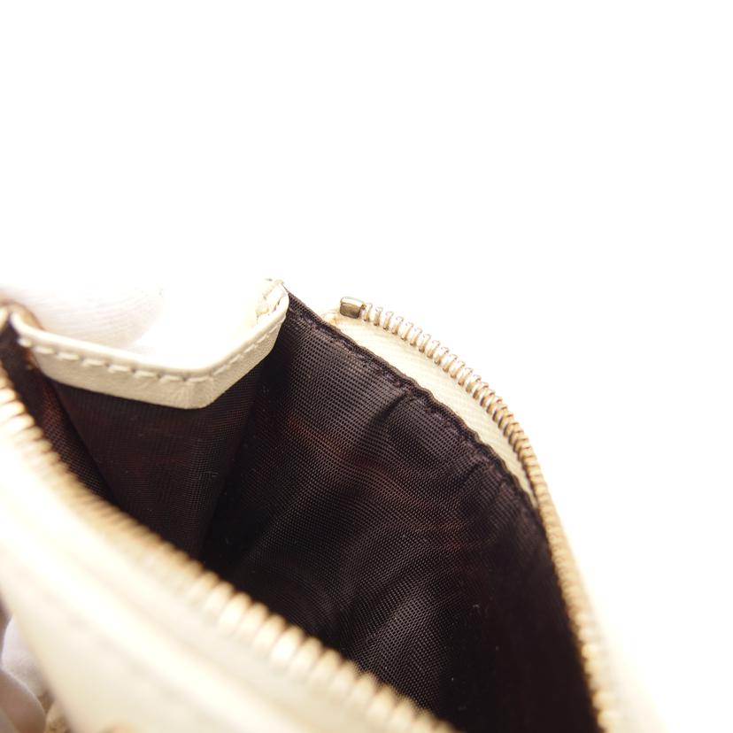 GUCCI グッチ/マイクログッチ シマ/二つ折り財布/アイボリー/510318//525***/ABランク/04