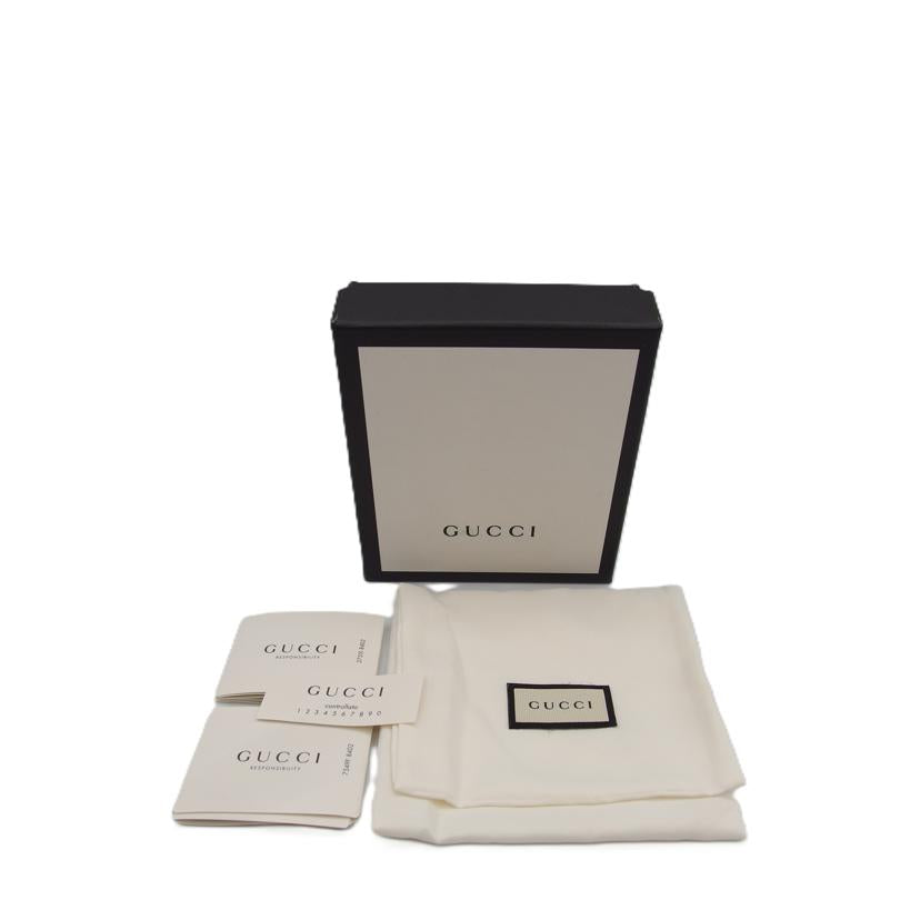 GUCCI グッチ/マイクログッチ シマ/二つ折り財布/アイボリー/510318//525***/ABランク/04