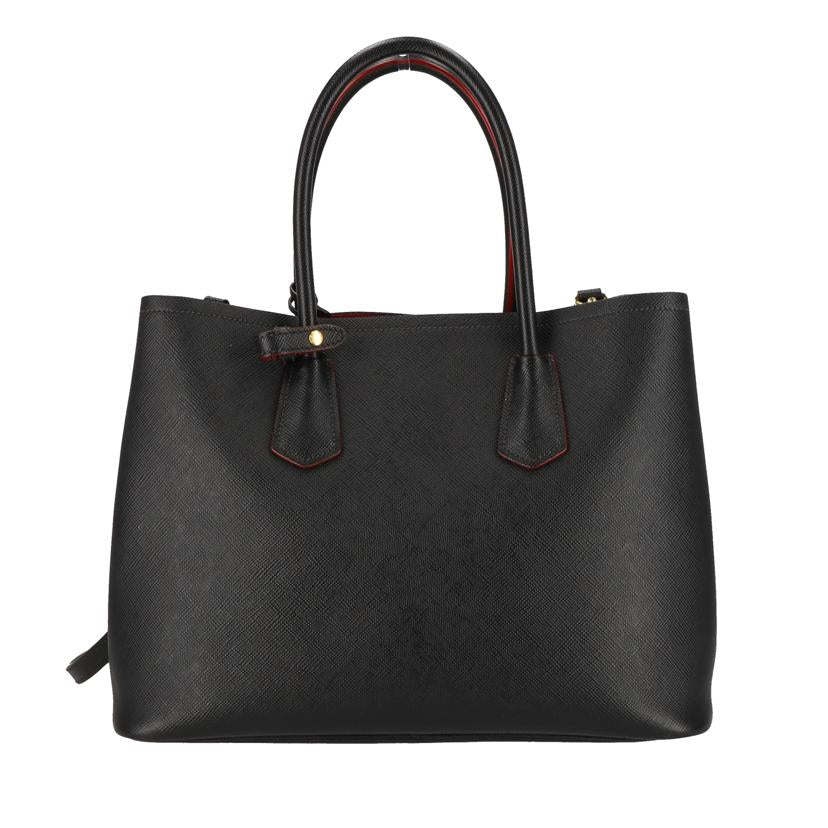 PRADA/サフィアーノ2WAYトートバッグ//Bランク/85