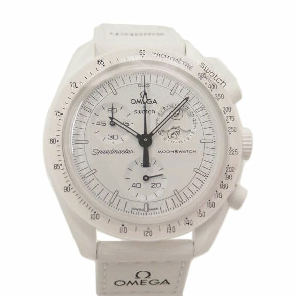 OMEGA×swatch オメガ×スウォッチ/ムーンスウォッチ/MISSION TO THE MOONPHASE/クォーツ/S033W700//Aランク/69