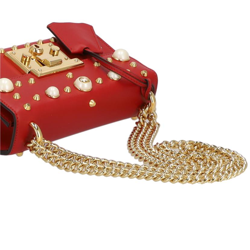 GUCCI/パドロックチェーンショルダーバッグ/432182//525***/Aランク/85
