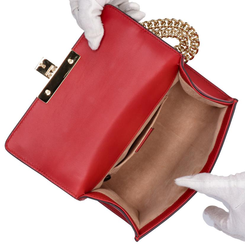 GUCCI/パドロックチェーンショルダーバッグ/432182//525***/Aランク/85