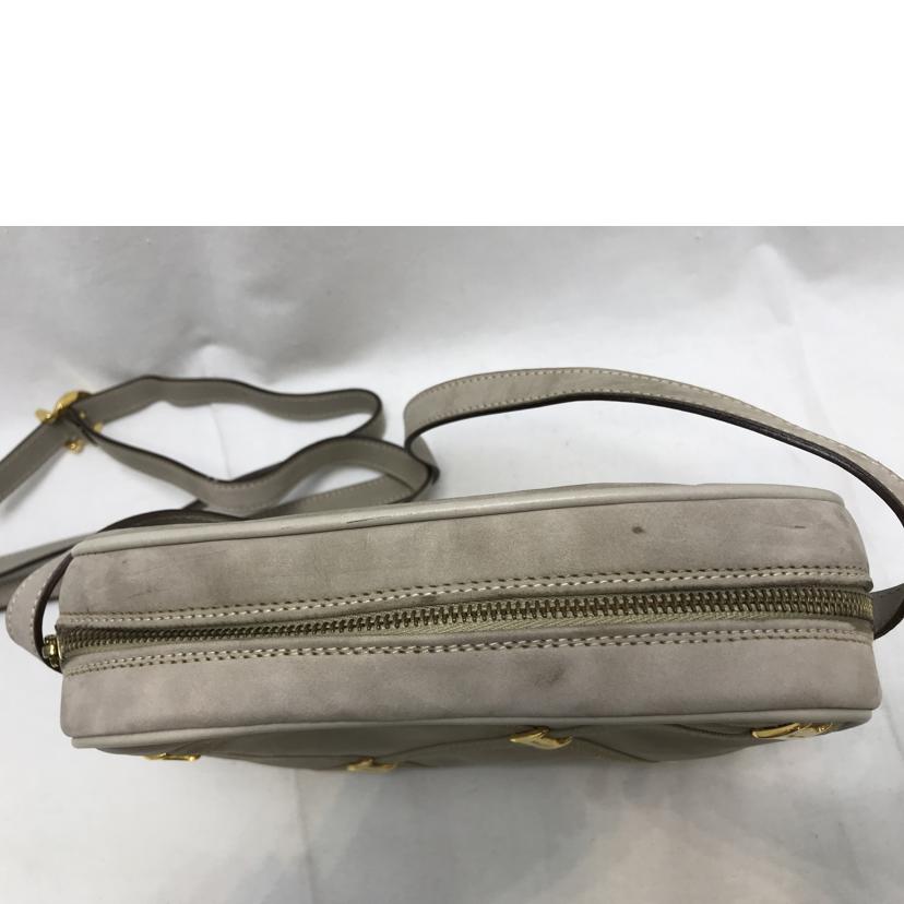 Ferragamo フェラガモ/ヴァラ ポシェット スェード ショルダーバッグ/BA2105556//Bランク/51