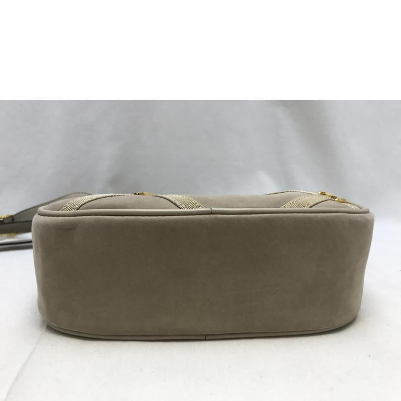 Ferragamo フェラガモ/ヴァラ ポシェット スェード ショルダーバッグ/BA2105556//Bランク/51