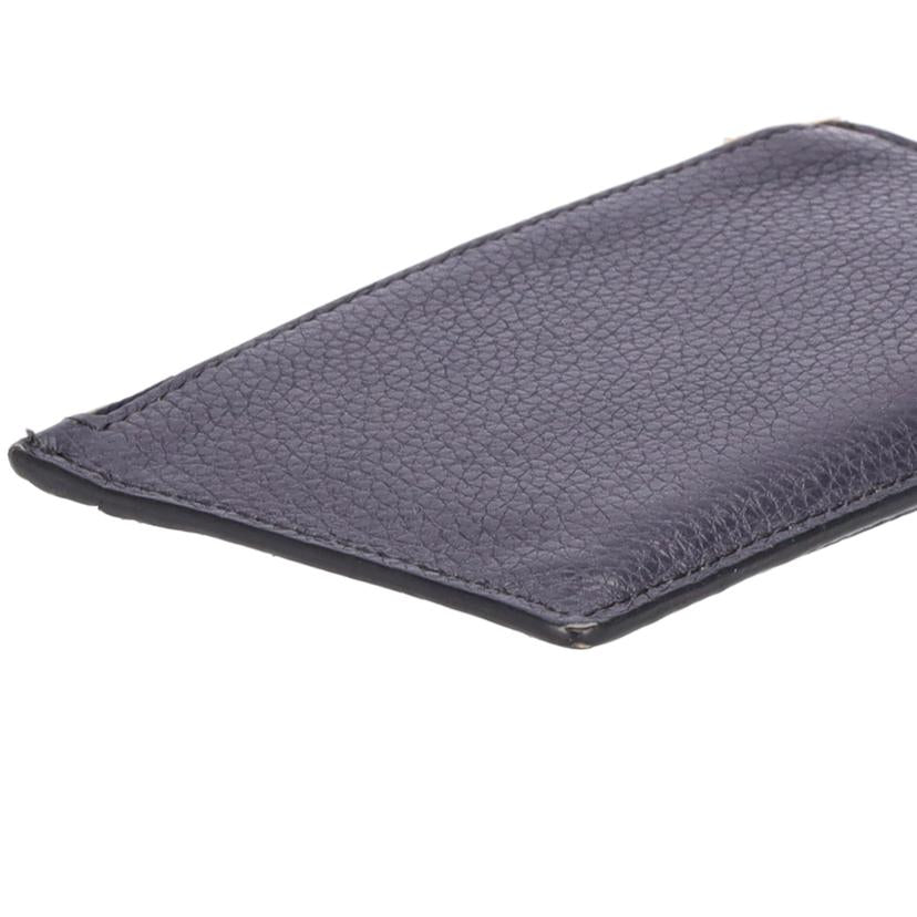 CELINE セリーヌ/コンパクトジップカードホルダー/紺/10B683//F-PG-1198/Bランク/19