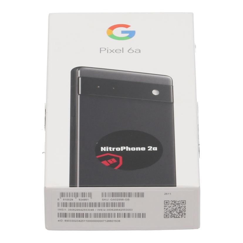 Google グーグル /スマートフォン/Google Pixel 6A 128GB/GA02998-GB//26021JEGR06839/Cランク/18
