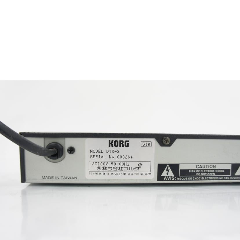 KORG コルグ/ラックマウント チューナー/DTR-2//Bランク/75