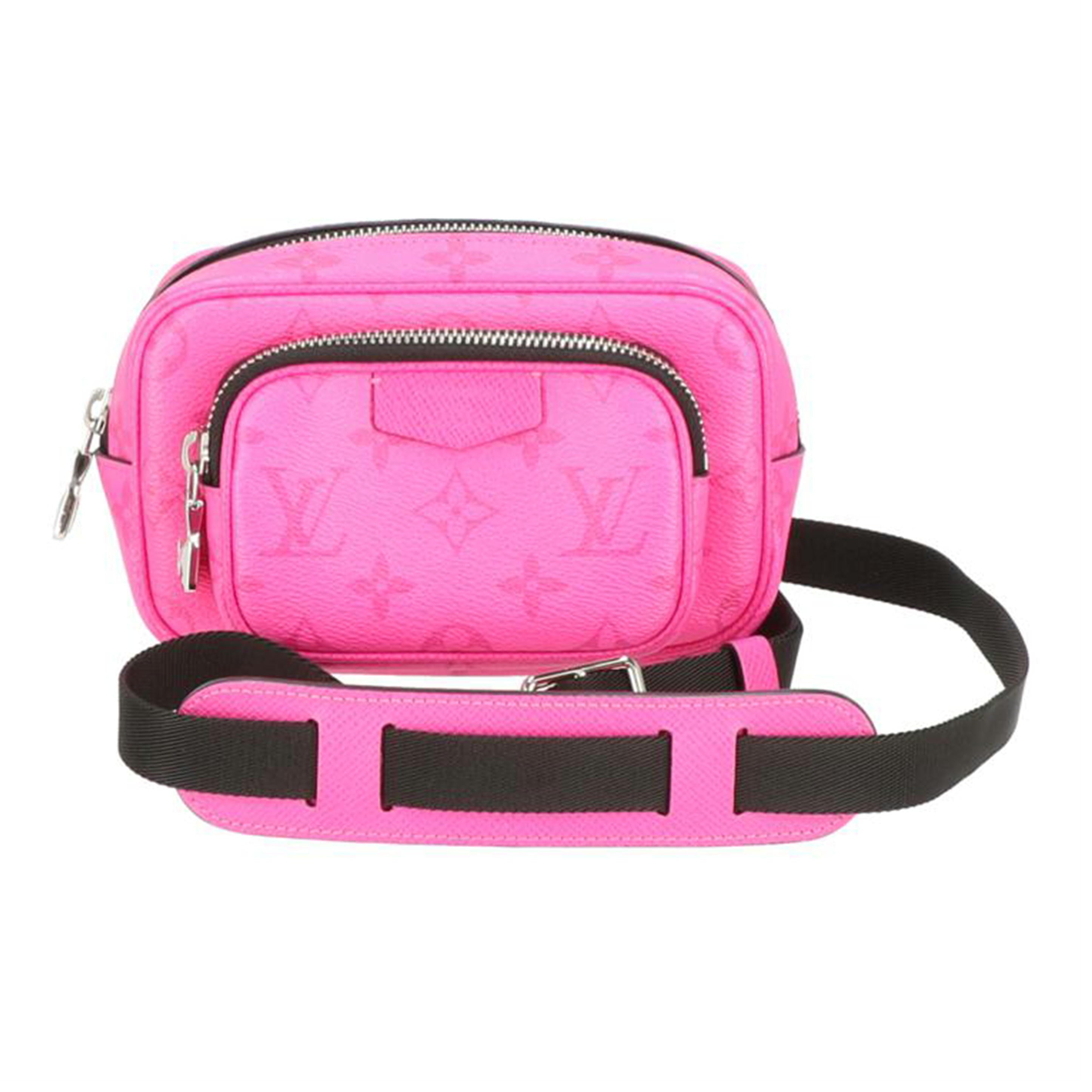 LOUIS VUITTON ルイ・ヴィトン/LV タイガラマ ポシェット ショルダーバッグ フューシャ/M30781//RFI*/Aランク/19