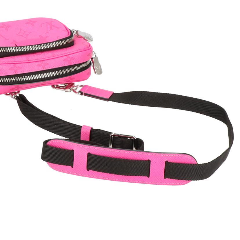 LOUIS VUITTON ルイ・ヴィトン/LV タイガラマ ポシェット ショルダーバッグ フューシャ/M30781//RFI*/Aランク/19