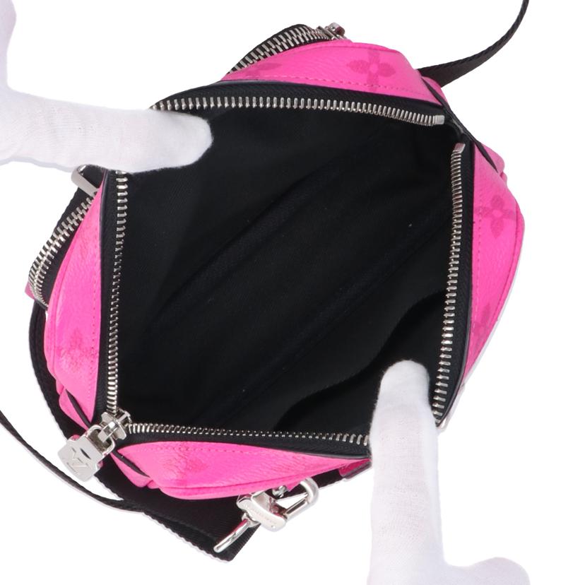 LOUIS VUITTON ルイ・ヴィトン/LV タイガラマ ポシェット ショルダーバッグ フューシャ/M30781//RFI*/Aランク/19