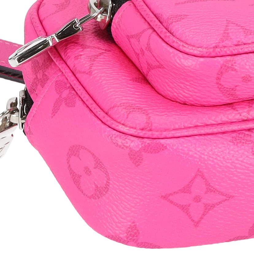 LOUIS VUITTON ルイ・ヴィトン/LV タイガラマ ポシェット ショルダーバッグ フューシャ/M30781//RFI*/Aランク/19