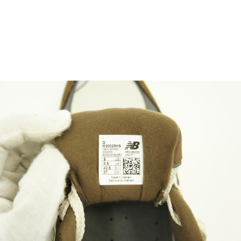 NB ニューバランス/2002Rブラウン/ベージュ/M2002RHS//サイズ:27cm/ABランク/75
