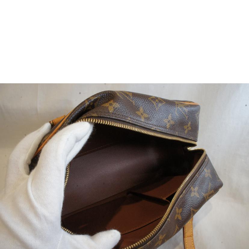 LOUIS VUITTON ルイヴィトン ルイ・ヴィトン ビトン ショルダーバッグ ハンドバッグ トートバッグ ブラウン メンズ レディース 定番 人気 LV 斜め掛け 肩がけ/シテMM/モノグラム /M51182//FL0***/Aランク/92