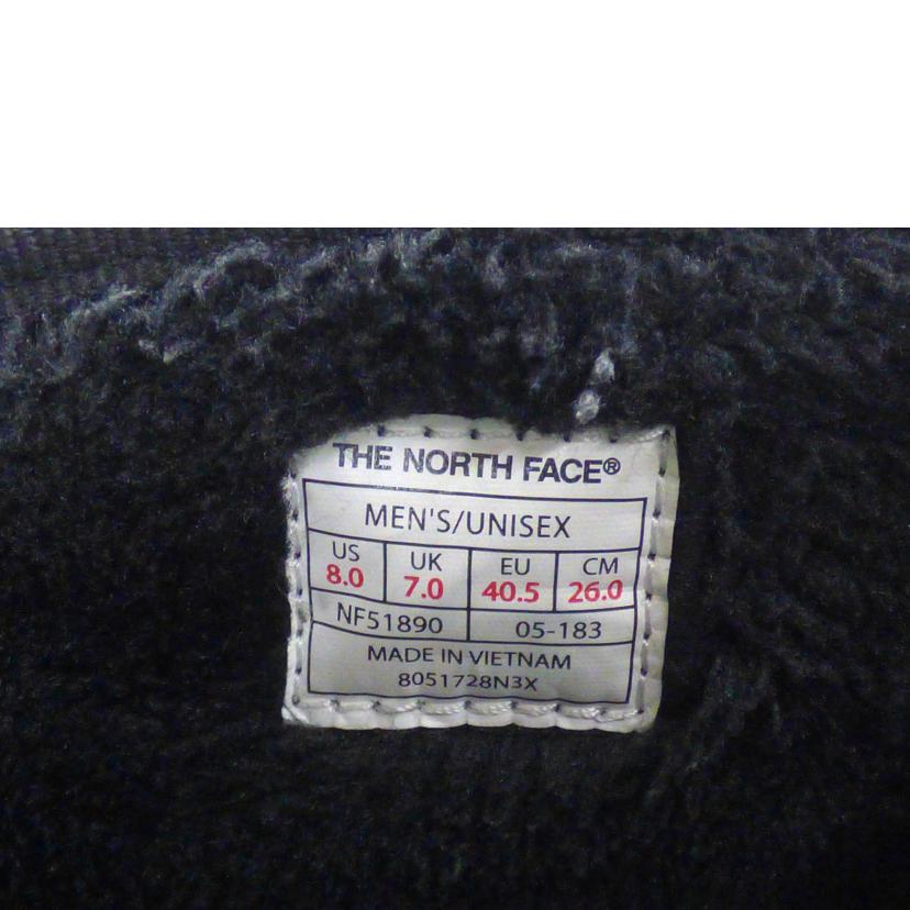 THE NORTH FACE ノースフェイス/防寒ブーツ/NF51890//Bランク/64