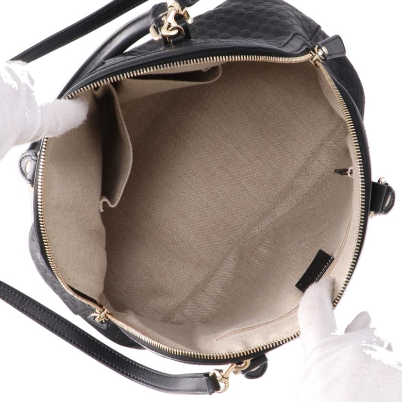 GUCCI グッチ/マイクログッチシマ/ドーム型2WAYバッグ/449663//525***/ABランク/91