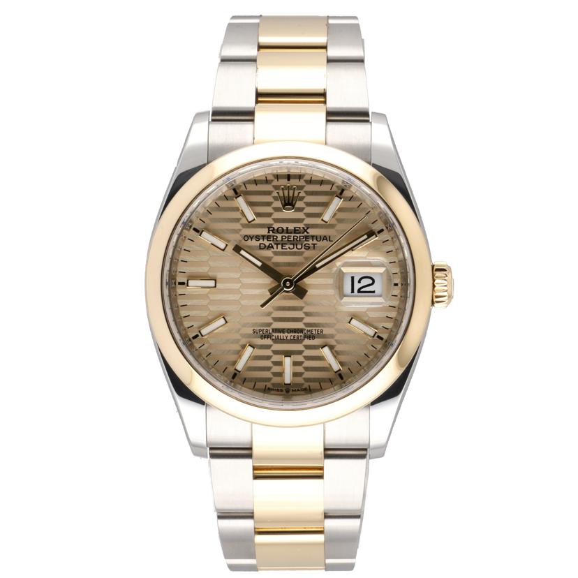 ROLEX ロレックス/デイトジャスト36/ゴールデンフルーテッド/126203//Y5E*****/Aランク/75