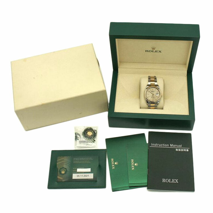 ROLEX ロレックス/デイトジャスト36/ゴールデンフルーテッド/126203//Y5E*****/Aランク/75