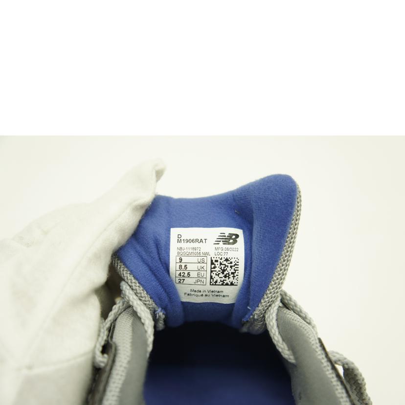 NB ニューバランス/アトモス×1906R/グレー/M1906RAT//サイズ:27cm/Aランク/75