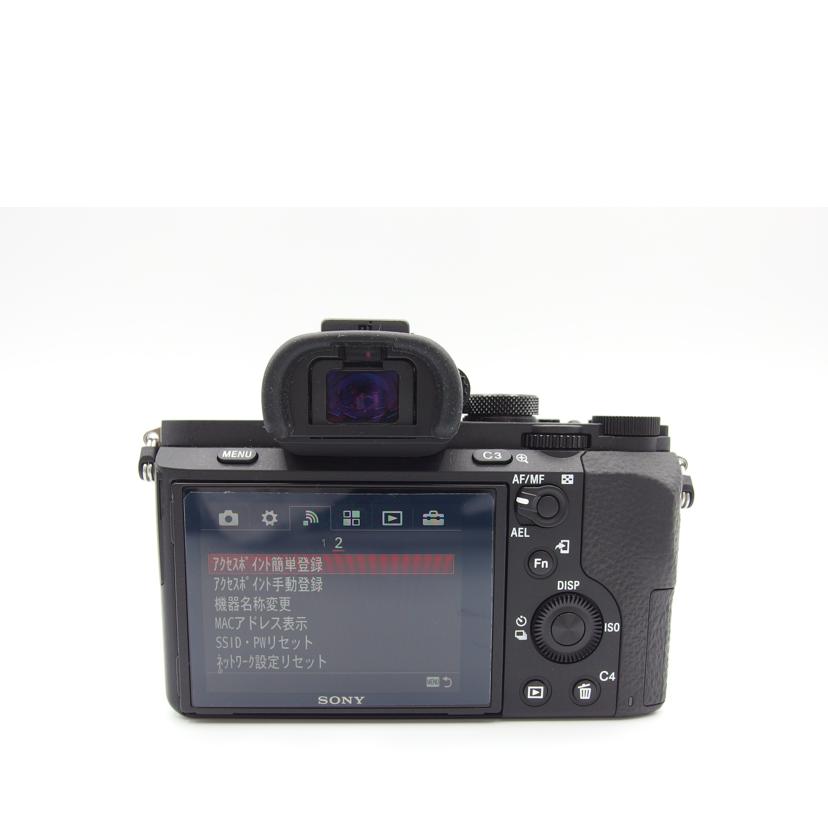 SONY ソニー/ミラーレス/α7Ⅱボディ/ILCE-7M2//3073434/ABランク/04