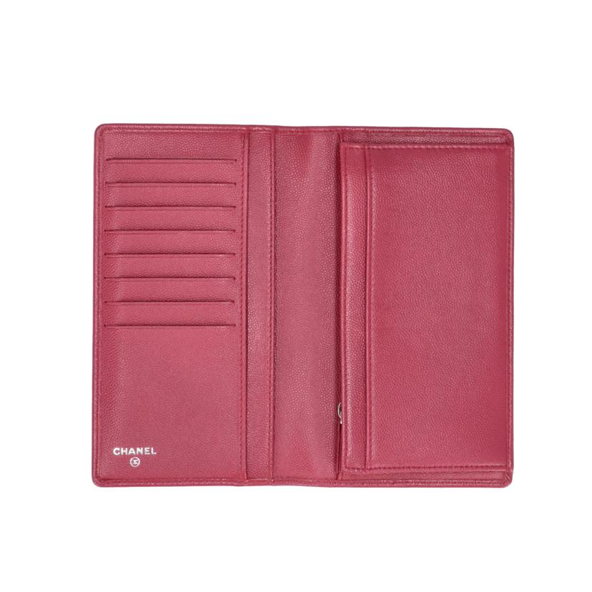 CHANEL シャネル/ミニキャビアスキン/セブルガ/長財布//183*****/SAランク/93