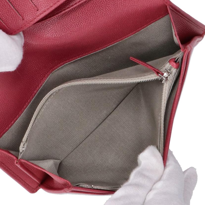 CHANEL シャネル/ミニキャビアスキン/セブルガ/長財布//183*****/SAランク/93