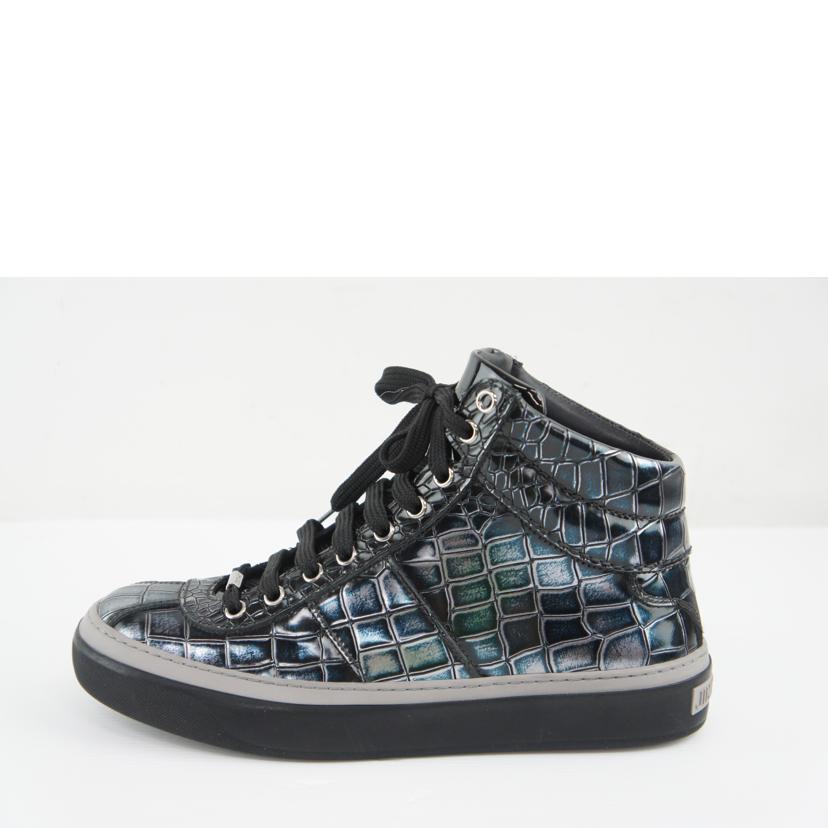 JIMMYCHOO ジミーチュー/ハイカットスニーカー/BELGRAVI SEA BLUE//ABランク/64