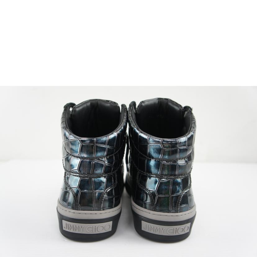 JIMMYCHOO ジミーチュー/ハイカットスニーカー/BELGRAVI SEA BLUE//ABランク/64