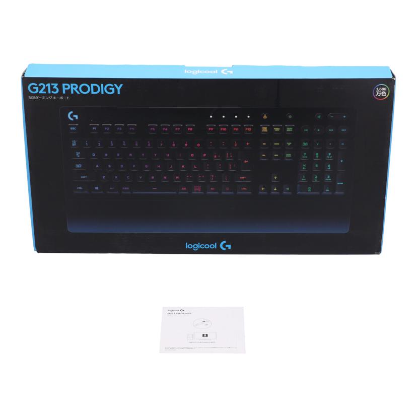 Logicool ロジクール /ゲーミングキーボード/G213//1834SCK06CB8/Bランク/75