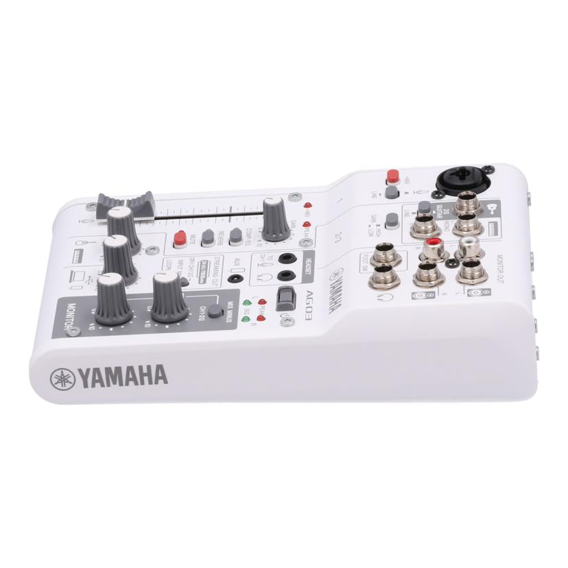 YAMAHA ヤマハ /ライブストリーミングミキサー/AG03MK2//YGE101234/ABランク/85