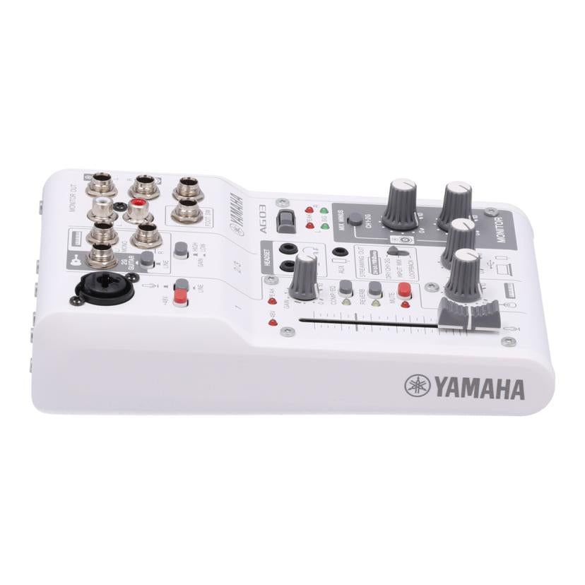 YAMAHA ヤマハ /ライブストリーミングミキサー/AG03MK2//YGE101234/ABランク/85