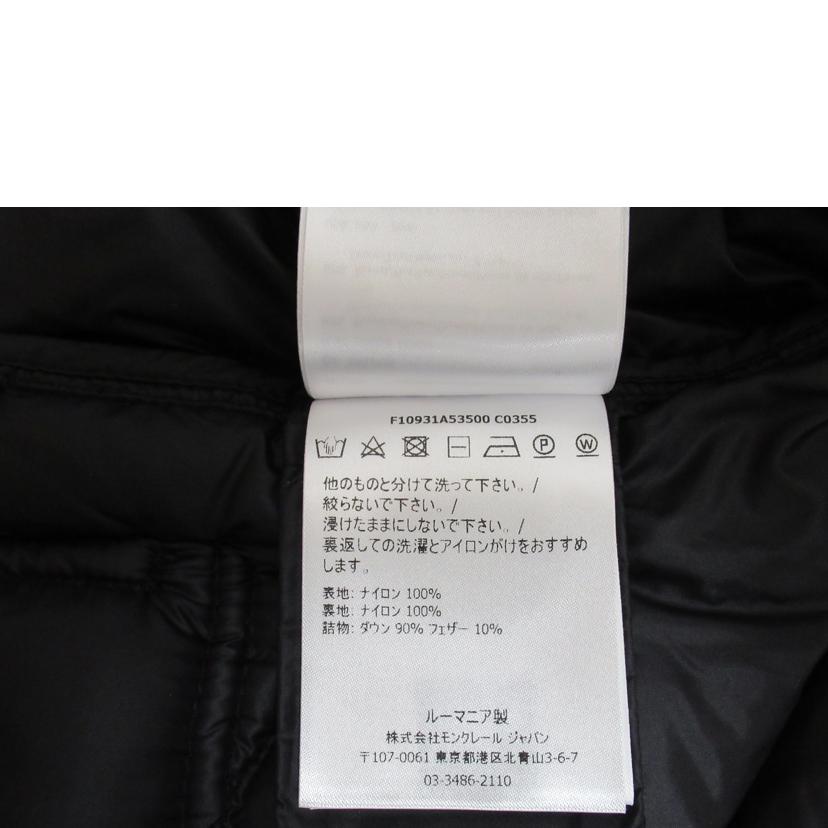 MONCLER/レディースハイネックダウンジャケット/BK/F10931A53500//ABランク/63