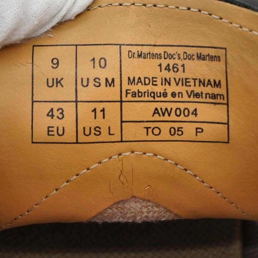 Dr.Martens ドクターマーチン/3ホール シューズ/UK9/ブラック/1461//Bランク/01