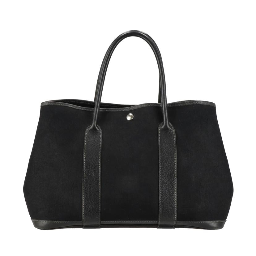 HERMES エルメス/ガーデンパーティPM/トワルオフィシェ/ノワール//B□O******/Bランク/75