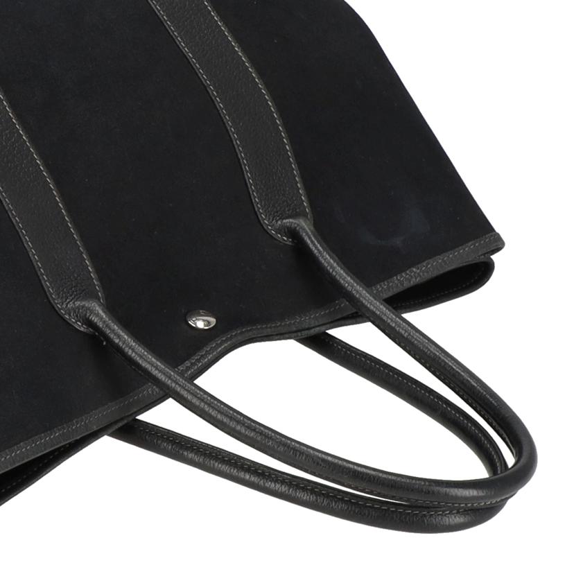 HERMES エルメス/ガーデンパーティPM/トワルオフィシェ/ノワール//B□O******/Bランク/75