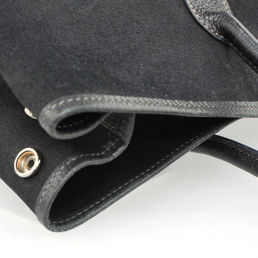 HERMES エルメス/ガーデンパーティPM/トワルオフィシェ/ノワール//B□O******/Bランク/75