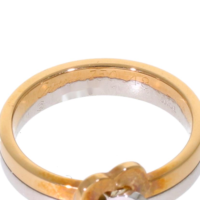 Cartier カルティエ/750/ダブルハートリング/サイズ:8//FJ1311/Aランク/91