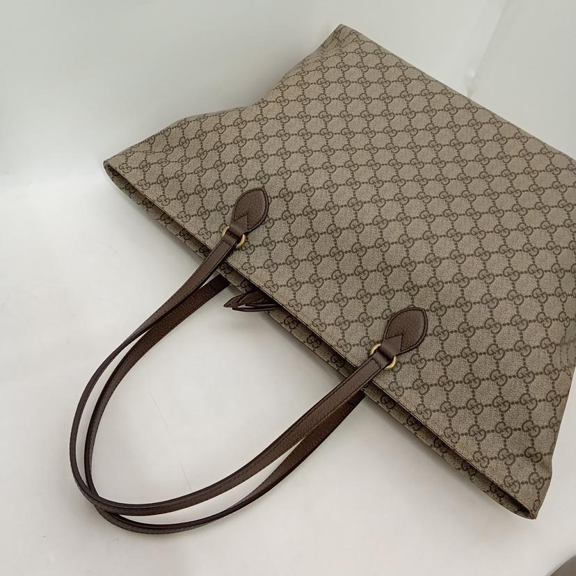 GUCCI グッチ/GGスプリームトート/ブラウン/547974//527***/SAランク/69