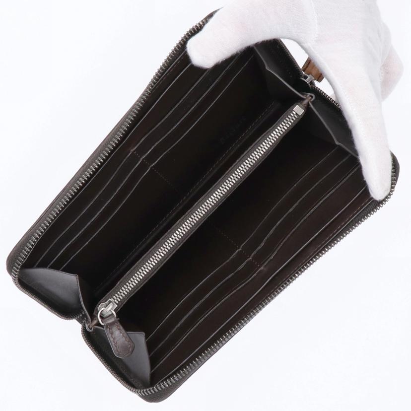 Berluti ベルルッティ/イタウバネオスリットレザーロングラウンドジップ//ABランク/75