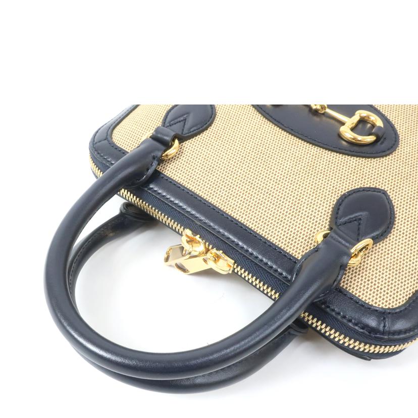 GUCCI グッチ/ホースビット 1955 スモール トップハンドル ショルダーなし ハンドバッグ/621220//ABランク/65
