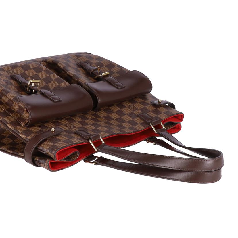 LV ルイヴィトン ルイ・ヴィトン ビトン ダミエ・エベヌ 市松模様 ブラウン 茶 ショルダーバッグ ハンドバッグ トートバッグ ブラウン メンズ レディース 定番 人気 LV 斜め掛け 肩がけ/ユゼス/ダミエ/エベヌ/N51128//MB0***/ABランク/38