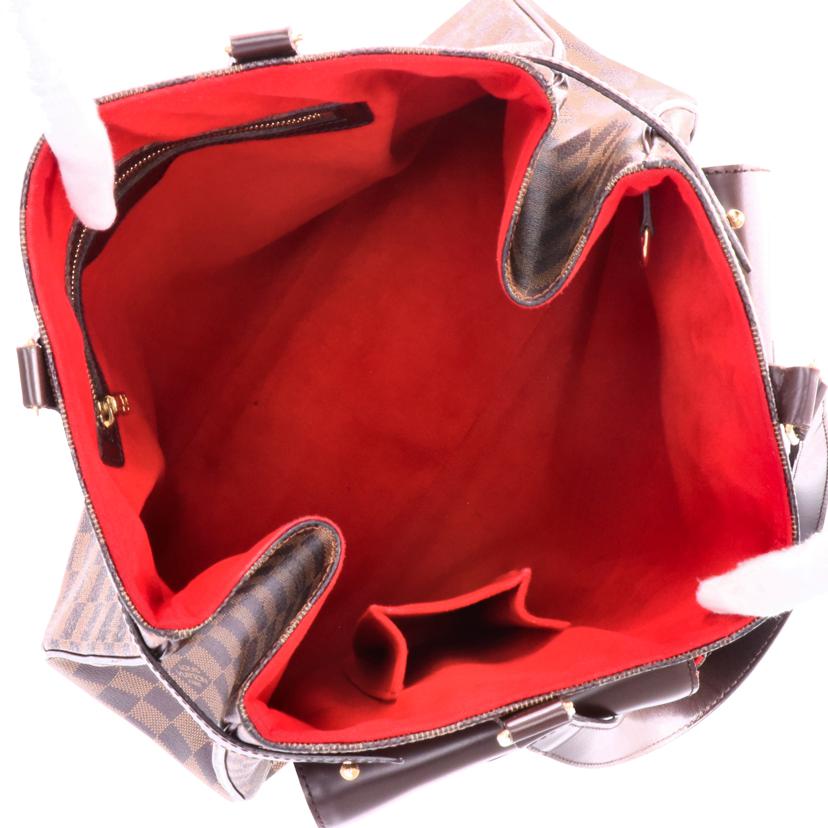 LV ルイヴィトン ルイ・ヴィトン ビトン ダミエ・エベヌ 市松模様 ブラウン 茶 ショルダーバッグ ハンドバッグ トートバッグ ブラウン メンズ レディース 定番 人気 LV 斜め掛け 肩がけ/ユゼス/ダミエ/エベヌ/N51128//MB0***/ABランク/38