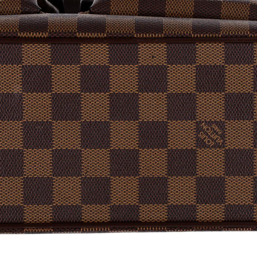 LV ルイヴィトン ルイ・ヴィトン ビトン ダミエ・エベヌ 市松模様 ブラウン 茶 ショルダーバッグ ハンドバッグ トートバッグ ブラウン メンズ レディース 定番 人気 LV 斜め掛け 肩がけ/ユゼス/ダミエ/エベヌ/N51128//MB0***/ABランク/38