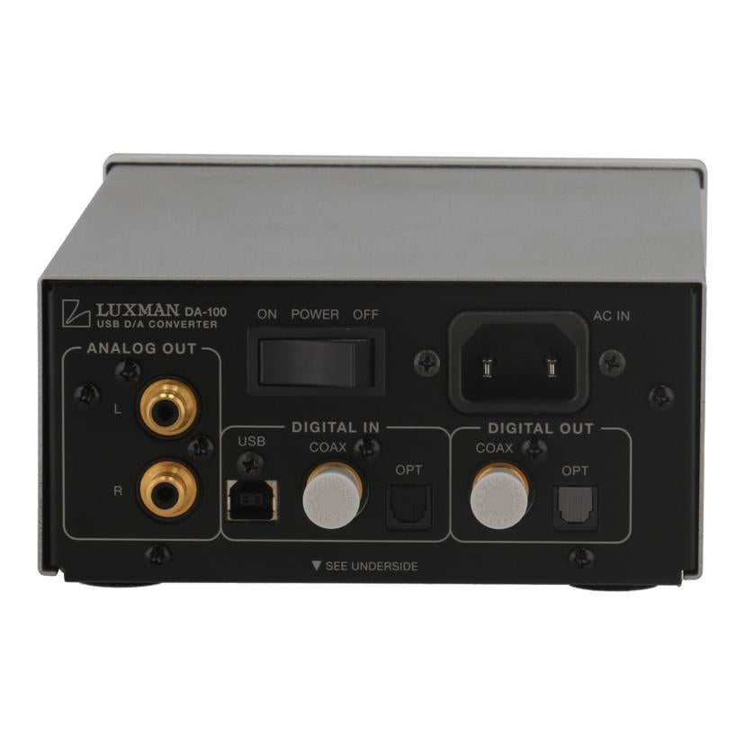 LUXMAN ラックスマン/D/Aコンバーター/DA-100//M20902045/ABランク/69