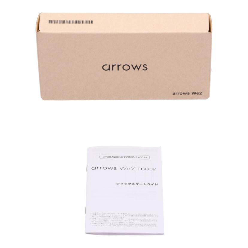 arrows アローズ/arrows We2 64GB/FCG02//ZH2AM26QZV/Bランク/75