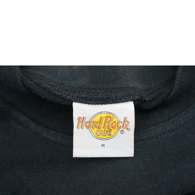 Hard Rock ハードロックカフェ/ヴィンテージトレーナー/ブラック×レオパード//ABランク/18