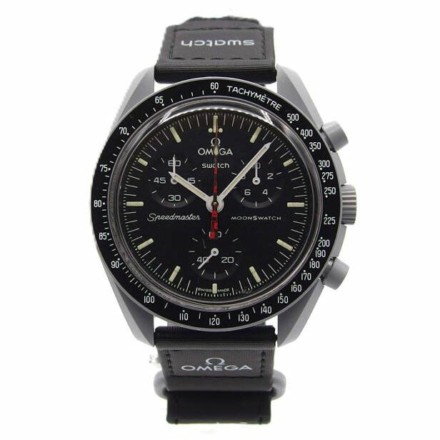 OMEGA オメガ/ミッショントゥザムーン/スウォッチ/SO33M102-108//130********/Aランク/04