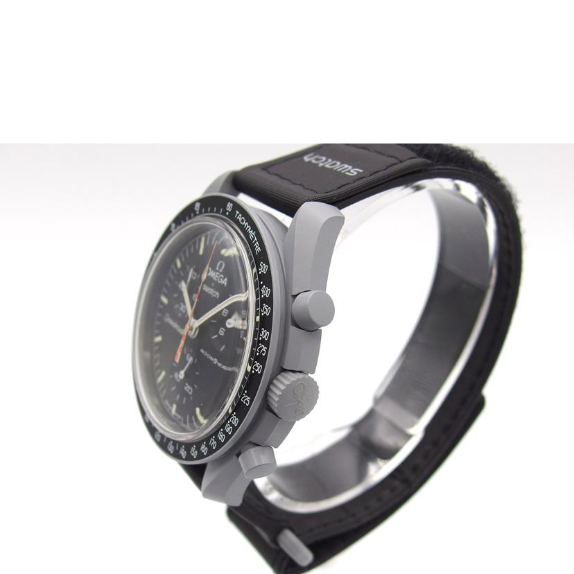 OMEGA オメガ/ミッショントゥザムーン/スウォッチ/SO33M102-108//130********/Aランク/04